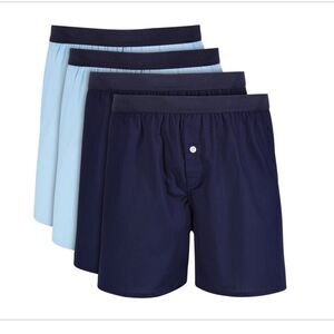 Club Room Navy and Light Blue Boxers